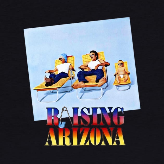 Raising Arizona classsic 80s film Nicholas Cage by RainbowRetro